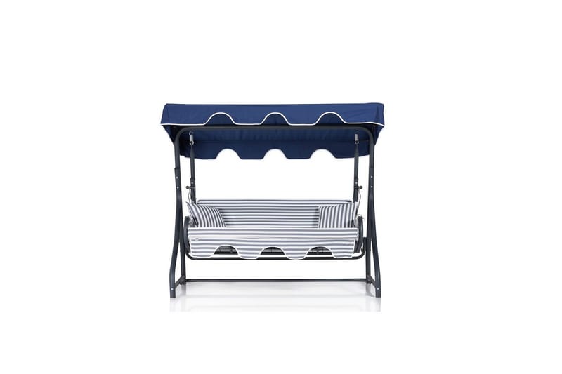 Gowanda Komplett Hammock 3-sits - Blå/Ljusgrå - Utemöbler - Utesoffa - Hammock