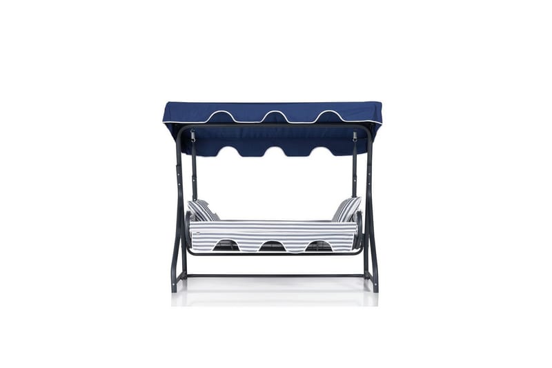 Gowanda Komplett Hammock 3-sits - Blå/Ljusgrå - Utemöbler - Utesoffa - Hammock