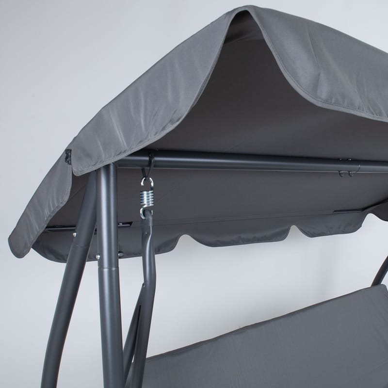 Gunga Mona 3-sits - Grå - Utemöbler - Utesoffa - Hängsoffa