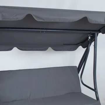 Gunga Mona 3-sits - Grå - Utemöbler - Utesoffa - Hängsoffa