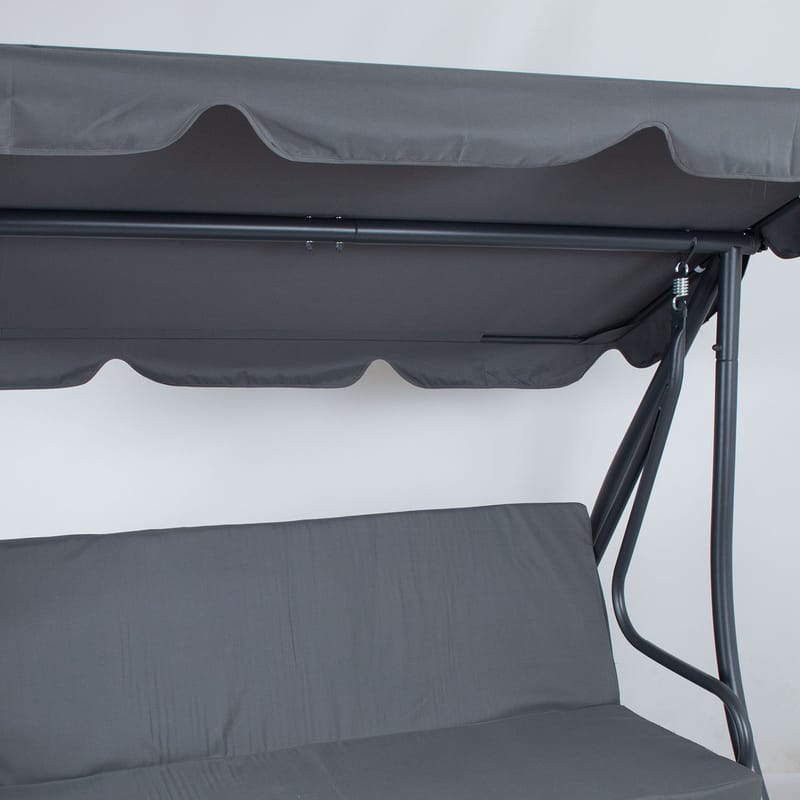 Gunga Mona 3-sits - Grå - Utemöbler - Utesoffa - Hängsoffa