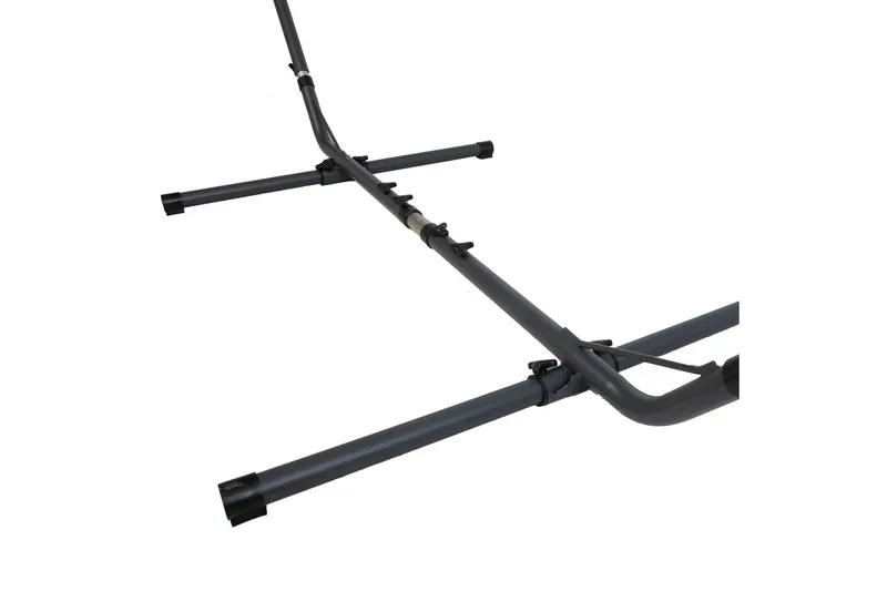 Stativ för Hängmatta Mörkgrå - Utemöbler - Utesoffa - Hängmatta