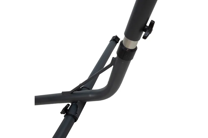 Stativ för Hängmatta Mörkgrå - Utemöbler - Utesoffa - Hängmatta