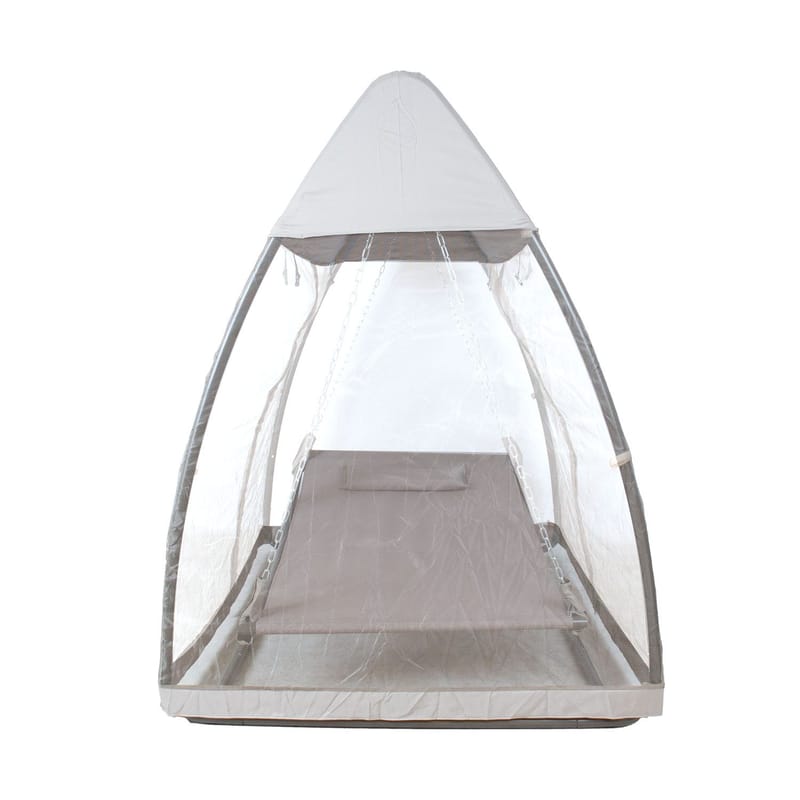 Hängmatta Sunday med tak - Taupe/beige - Utemöbler - Utesoffa - Hängmatta