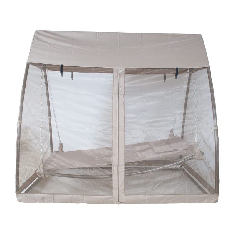 Hängmatta Sunday med tak - Taupe/beige - Utemöbler - Utesoffa - Hängmatta