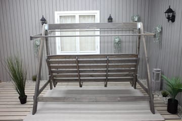 Hängmatta Pelle gunga utan tak Utomhus - Grå - Utemöbler - Utesoffa - Hammock