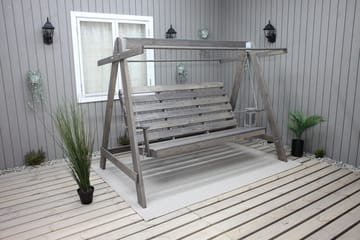 Hängmatta Pelle gunga utan tak Utomhus - Grå - Utemöbler - Utesoffa - Hammock