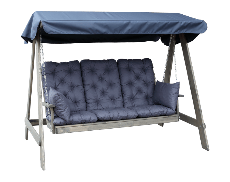 Hängmatta Pelle gunga utan tak Utomhus - Grå - Utemöbler - Utesoffa - Hammock