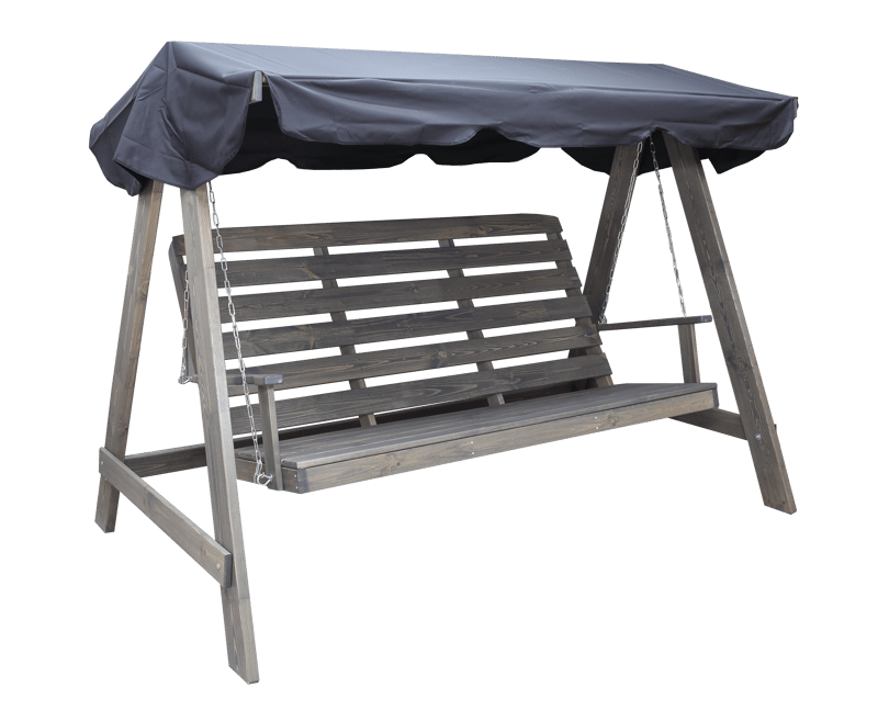 Hängmatta Pelle gunga utan tak Utomhus - Grå - Utemöbler - Utesoffa - Hammock