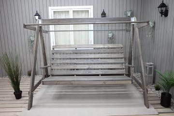 Hängmatta Pelle gunga utan tak Utomhus - Grå - Utemöbler - Utesoffa - Hammock