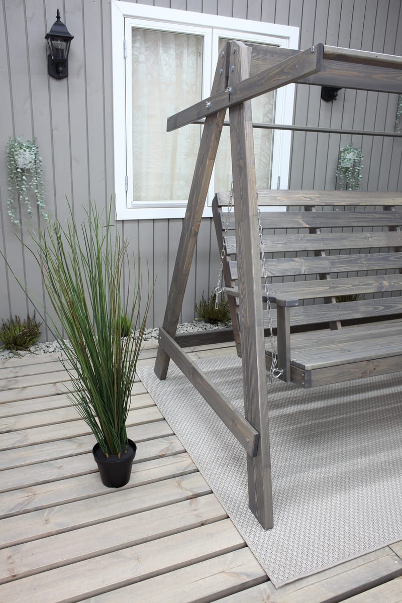 Hängmatta Pelle gunga utan tak Utomhus - Grå - Utemöbler - Utesoffa - Hammock