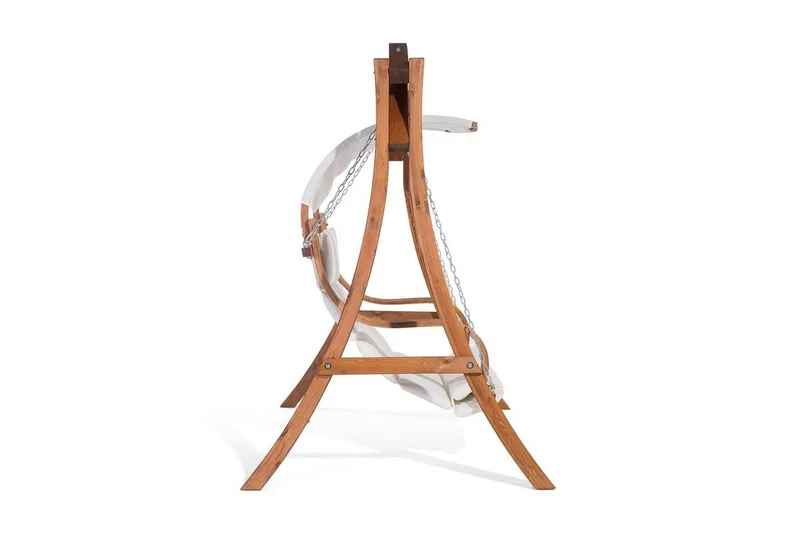 Aprilia Hängsoffa 202 cm - Vit - Utemöbler - Utesoffa - Hängsoffa