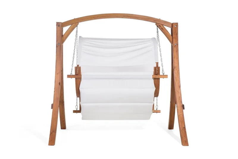 Aprilia Hängsoffa 202 cm - Vit - Utemöbler - Utesoffa - Hängsoffa