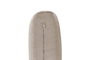 Hörnsoffa Timor Mörkt trä/grått/beige, Ja - Mörkt trä/grått/beige, Ja - Utemöbler - Utesoffa - Trädgårdssoffa