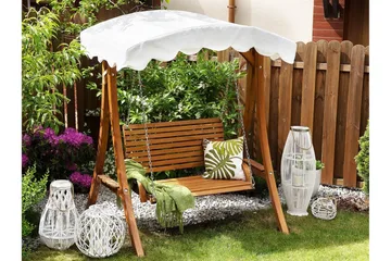 Andria Hängsoffa 164 cm - Trä/Natur - Utemöbler - Utesoffa - Hammock