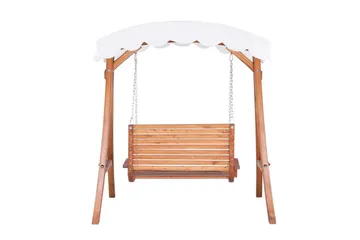 Andria Hängsoffa 164 cm - Trä/Natur - Utemöbler - Utesoffa - Hammock