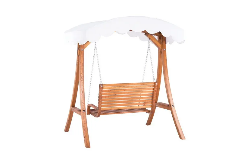 Andria Hängsoffa 164 cm - Trä/Natur - Utemöbler - Utesoffa - Hammock
