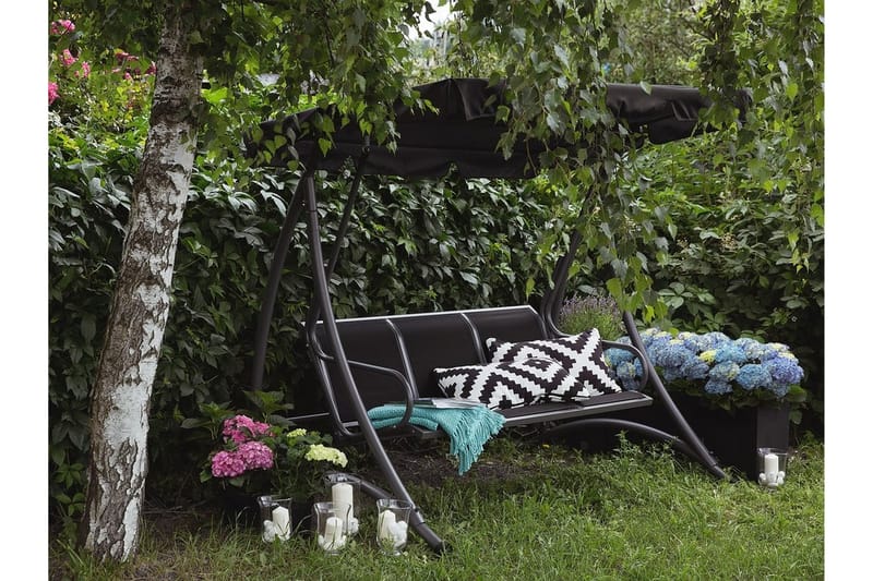 Bogart Hängsoffa 190 cm - Svart - Hammock