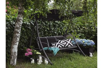Bogart Hängsoffa 190 cm - Svart - Utemöbler - Utesoffa - Hammock