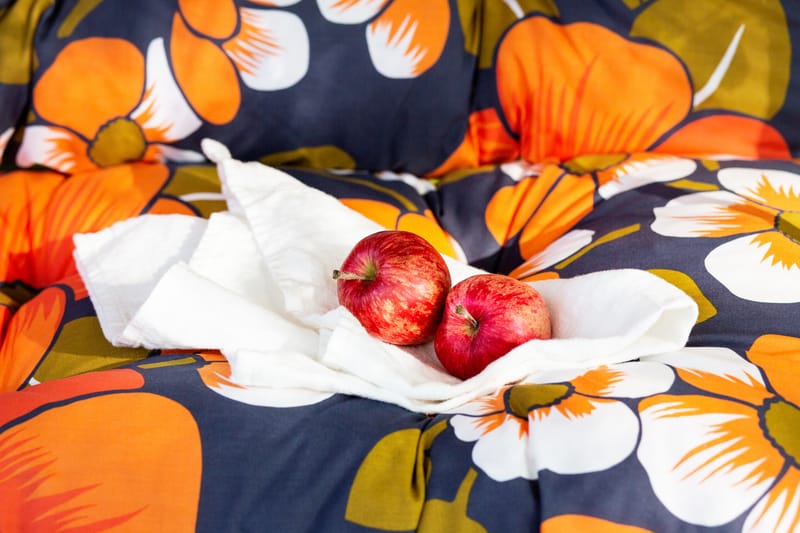 De Grande 3- pers. hammock, 77B - Grå/Orange - Utemöbler - Utesoffa - Hammock