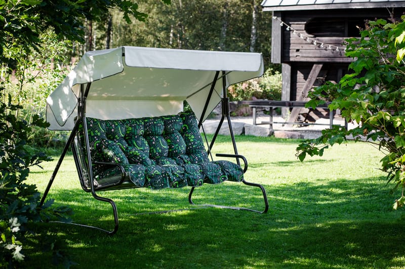 De Grande 3- pers. hammock, 87B - Grå/Grön - Utemöbler - Utesoffa - Hammock