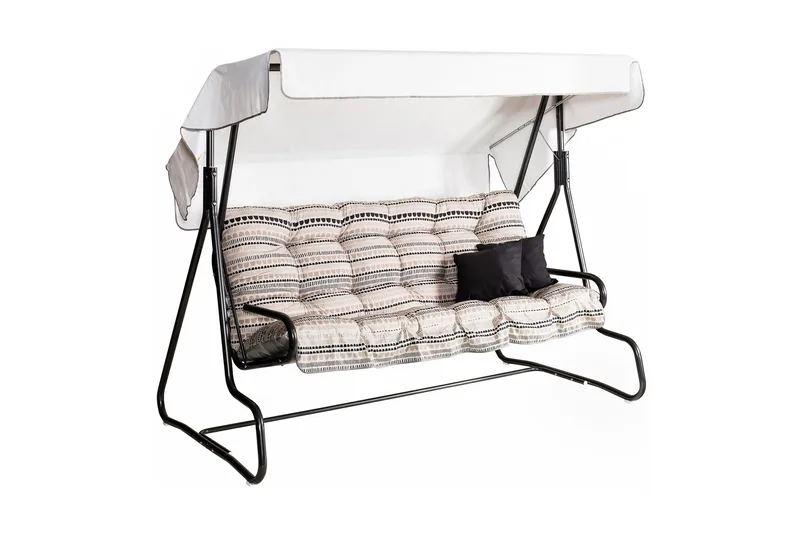 De Grande 3- pers. hammock, 81B - Grå/Beige - Utemöbler - Utesoffa - Hammock