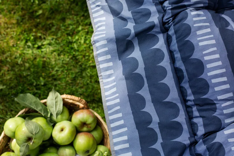 De Grande 3- pers. hammock, 86B - Grå/Blå - Utemöbler - Utesoffa - Hammock