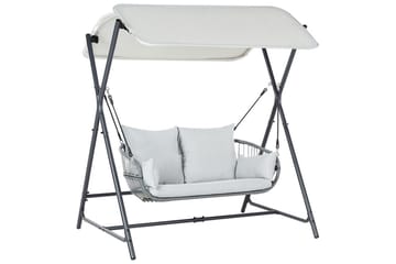 Hammock Fiastra - Ljusgrå - Utemöbler - Utesoffa - Hammock