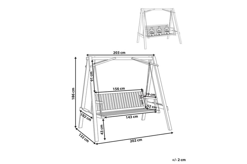 Hammock Ficarella - Utemöbler - Utesoffa - Hammock