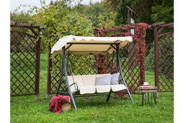 Garbo Hängsoffa 180 cm - Beige - Utemöbler - Utesoffa - Hammock