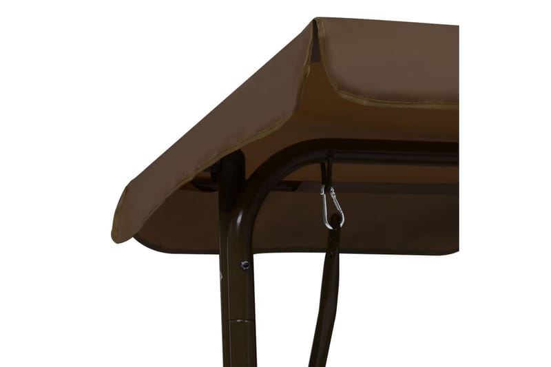 Hammock för barn brun 115x75x110 cm tyg - Brun - Utemöbler - Utesoffa - Hammock