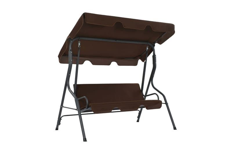 Hammock kaffebrun 170x110x153 cm - Brun - Utemöbler - Utesoffa - Hammock