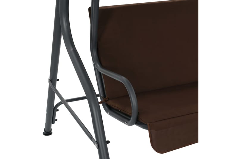 Hammock kaffebrun 170x110x153 cm - Brun - Utemöbler - Utesoffa - Hammock