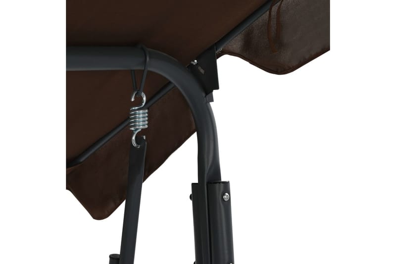 Hammock kaffebrun 170x110x153 cm - Brun - Utemöbler - Utesoffa - Hammock