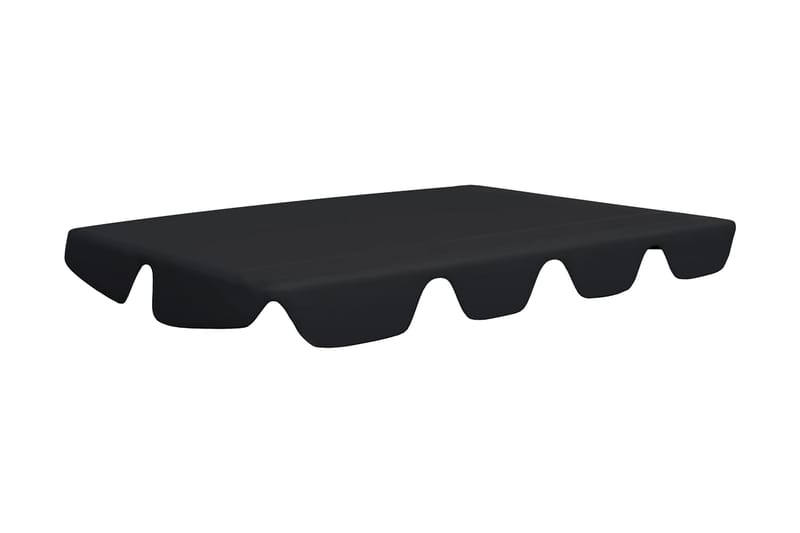 Reservtak för hammock svart 188/168x110/145 cm - Svart - Utemöbler - Utesoffa - Hammock - Hammocktak