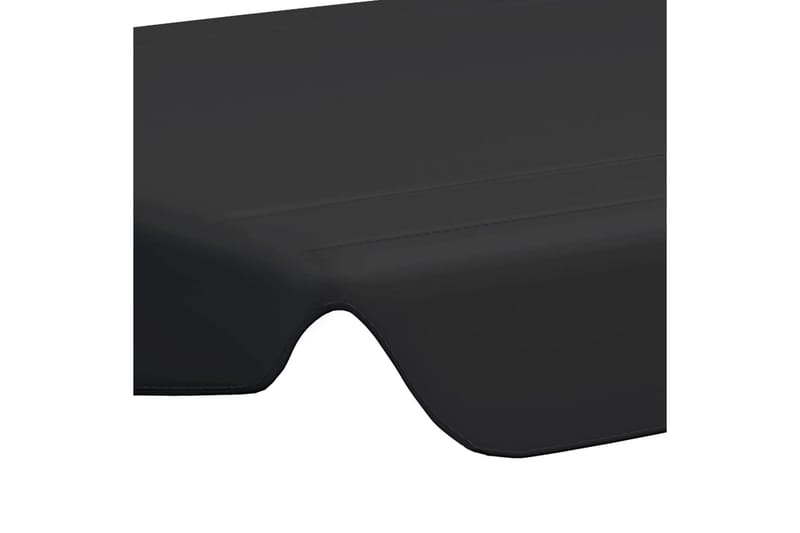 Reservtak för hammock svart 188/168x110/145 cm - Svart - Utemöbler - Utesoffa - Hammock - Hammocktak