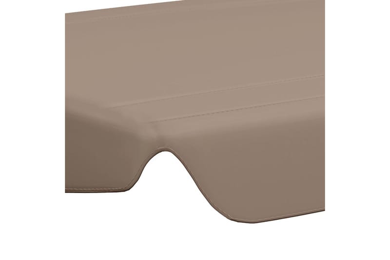 Reservtak för hammock taupe 188/168x110/145 cm - Taupe - Utemöbler - Utesoffa - Hammock - Hammocktak