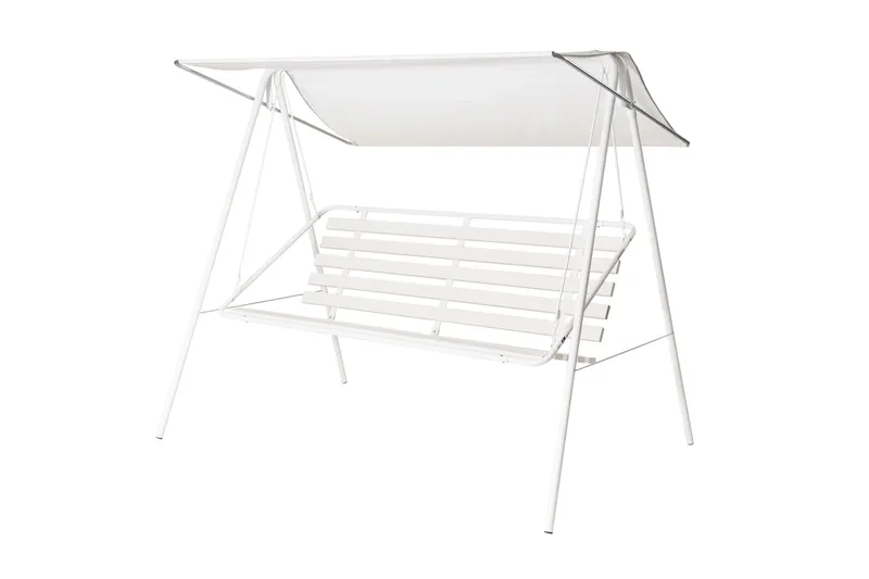 Takrör och tak till Retro hammock - Vit - Utemöbler - Utesoffa - Hammock - Hammocktak