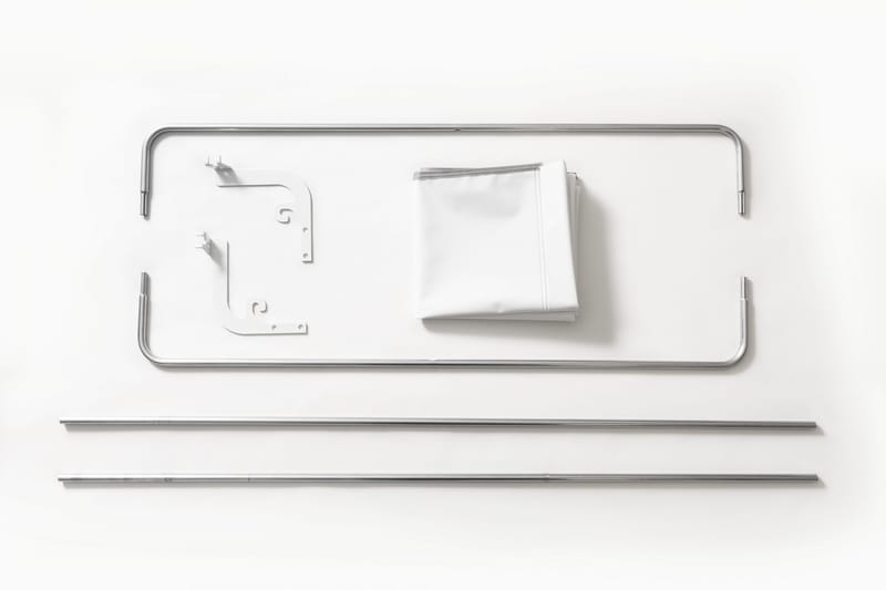 Takrör och tak till Retro hammock - Vit - Utemöbler - Utesoffa - Hammock - Hammocktak