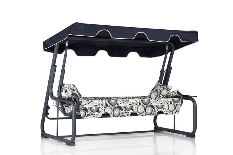 Junceus 3-sits Hammock med Tak - Flerfärgad - Utemöbler - Utesoffa - Hammock