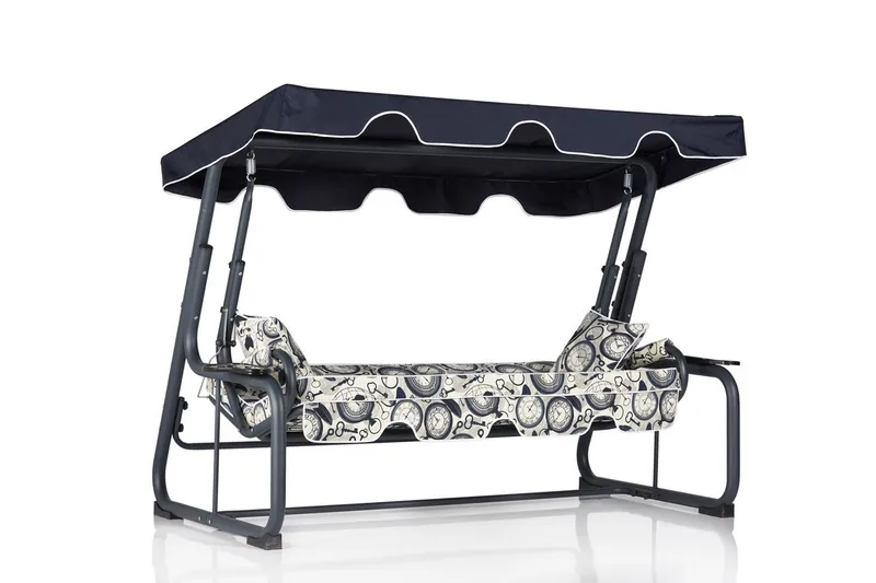 Junceus 3-sits Hammock med Tak - Flerfärgad - Utemöbler - Utesoffa - Hammock