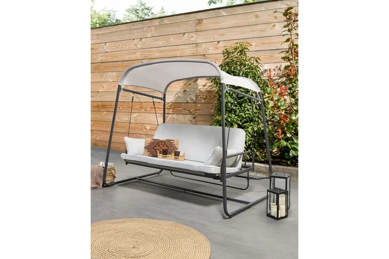 Hammock Marsciano - Ljusgrå - Utemöbler - Utesoffa - Hammock
