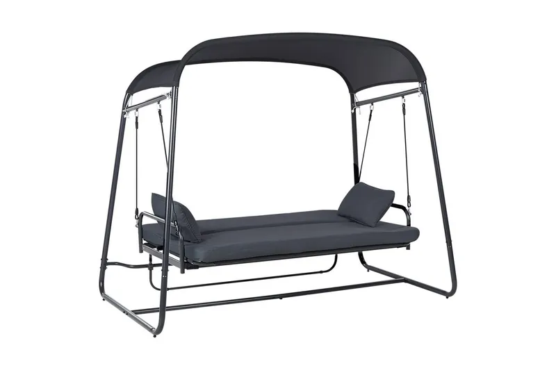 Hammock Marsciano - Mörkgrå - Utemöbler - Utesoffa - Hammock