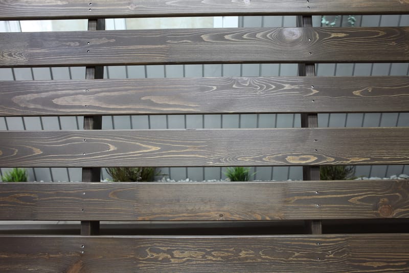 Pelle 3-sits Hammock utan tak - Brun - Utemöbler - Utesoffa - Hammock