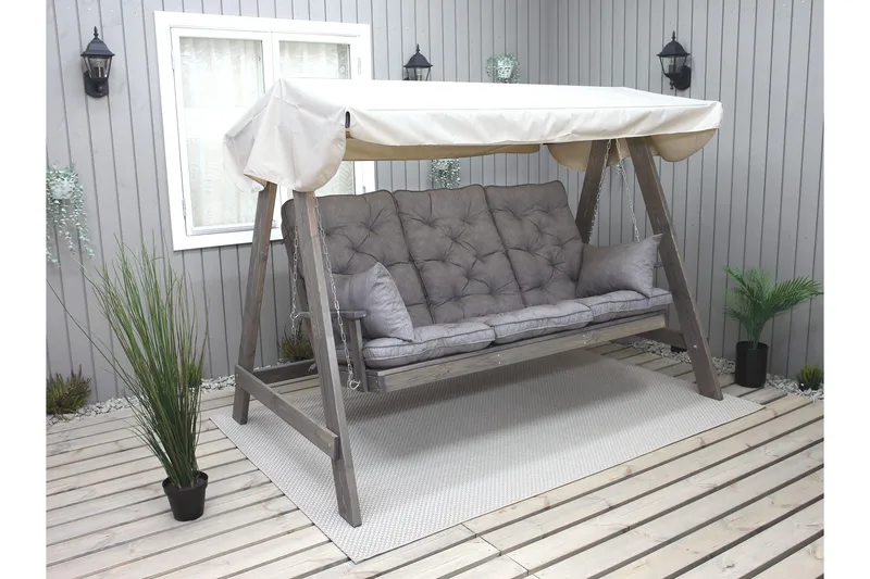 Pelle Hammock Grå - KWA - Utemöbler - Utesoffa - Hammock
