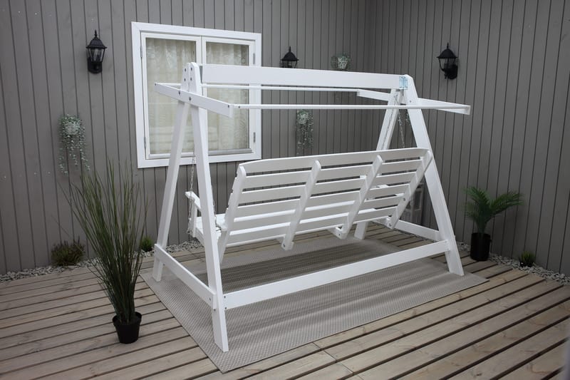 Pelle Hammock Vit/Svart - KWA - Utemöbler - Utesoffa - Hammock