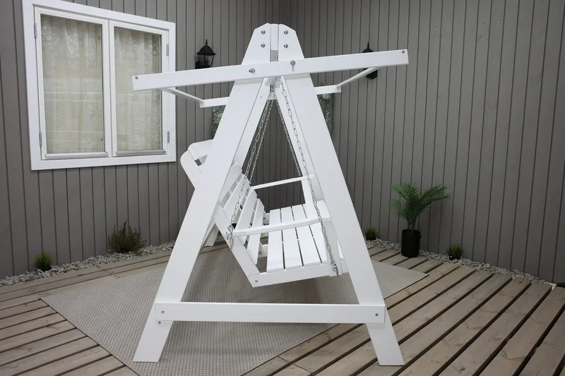 Pelle Hammock Vit/Svart - KWA - Utemöbler - Utesoffa - Hammock