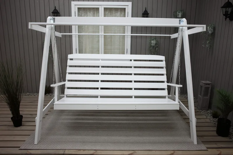 Pelle Hammock Vit/Svart - KWA - Utemöbler - Utesoffa - Hammock