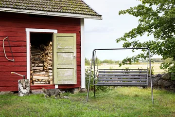 Retro 3-sits hammock, grå stomme - Varax - Utem öbler - Utesoffa - Hammock