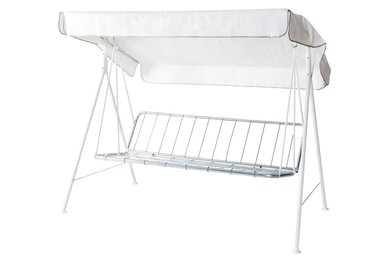 Riviera 3- pers. hammock, 86B - Vit/blå - Utemöbler - Utesoffa - Hammock